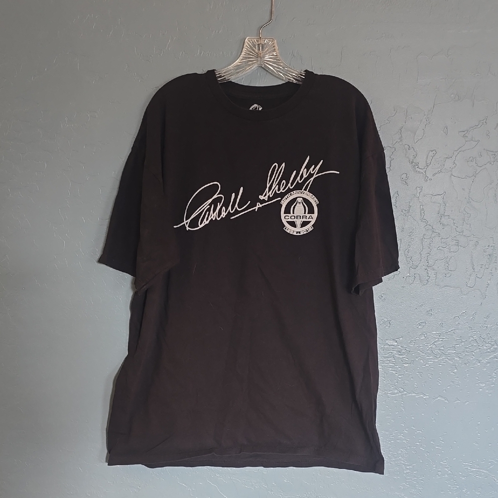 Shelby Cobra 50th Anniversary Black Signature Tee